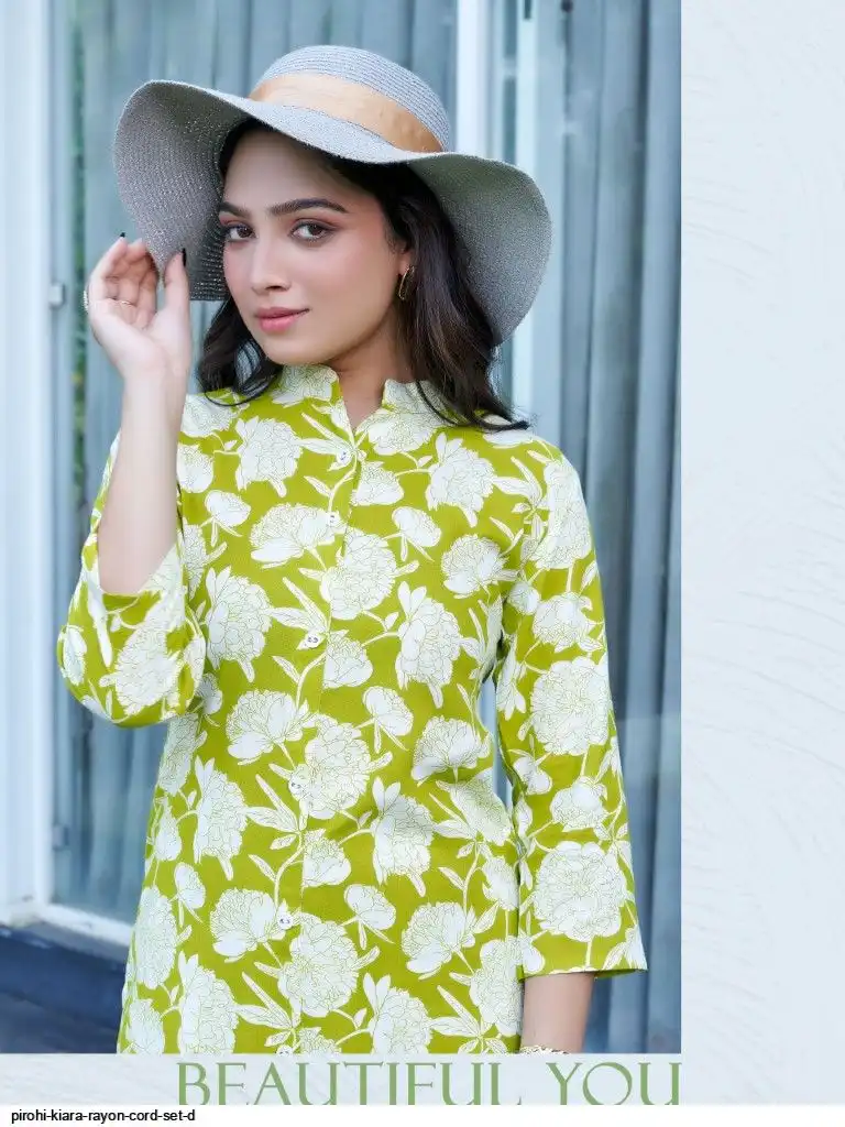 PIROHI KIARA RAYON CORD SET D