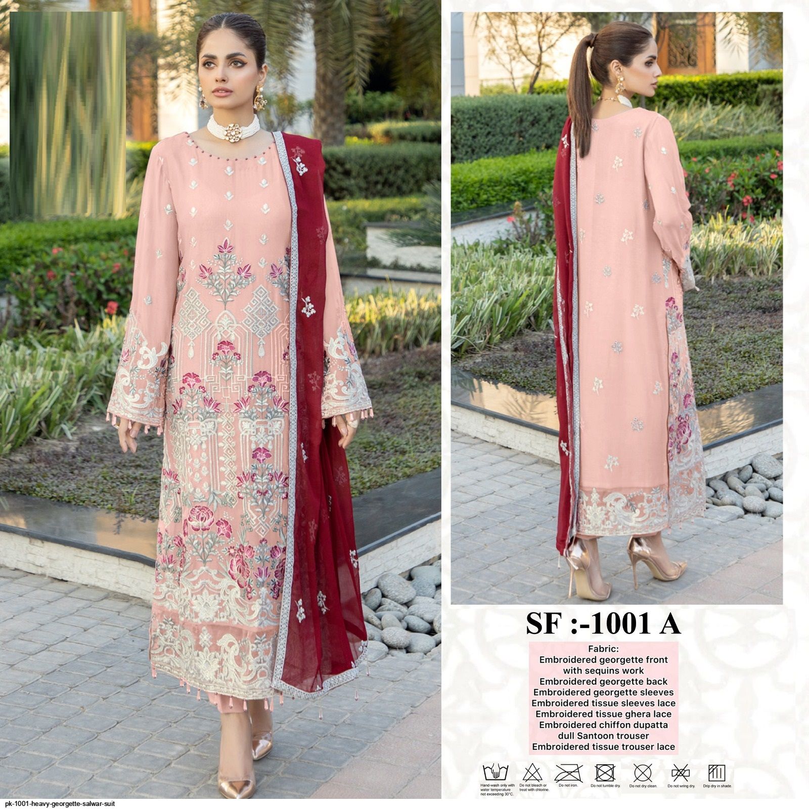 PK 1001 HEAVY GEORGETTE SALWAR SUIT