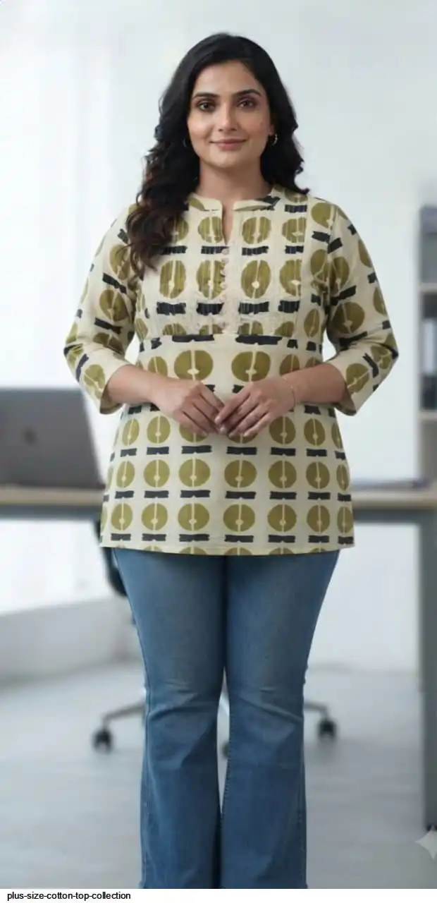 PLUS SIZE COTTON TOP COLLECTION D