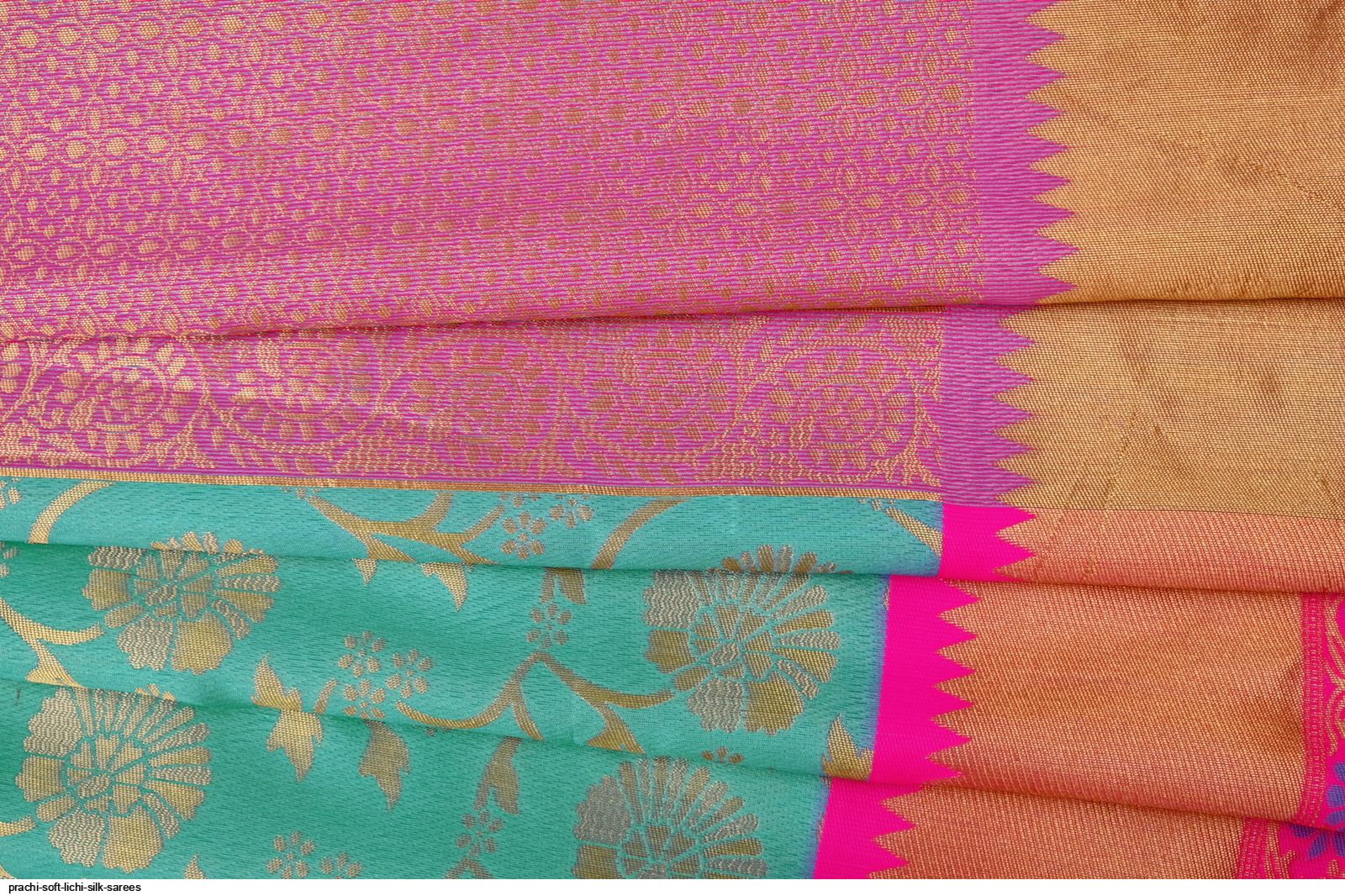 PRACHI SOFT LICHI SILK SAREES
