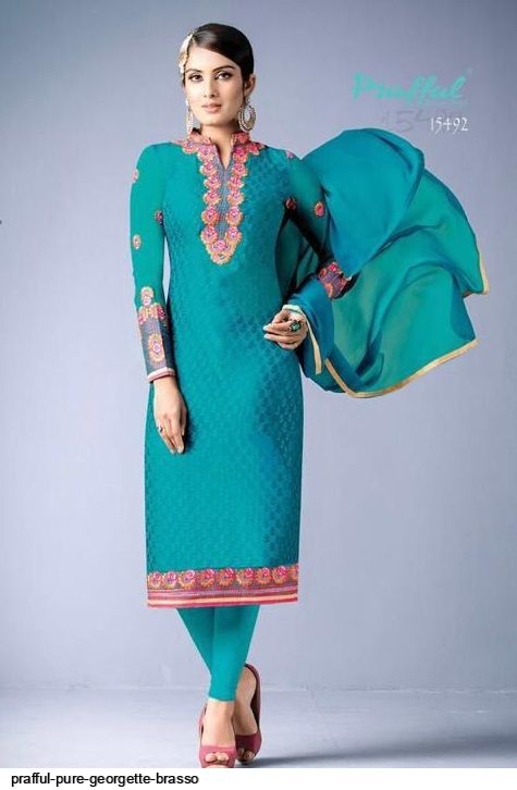 PRAFFUL PURE GEORGETTE BRASSO