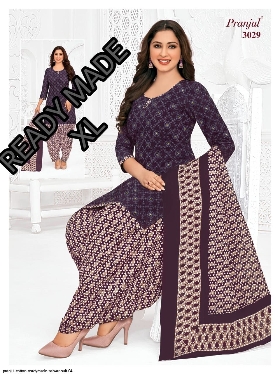 Pranjul 2638 Readymade Cotton Printed Patiyala Suit – Shopin Di Apparels