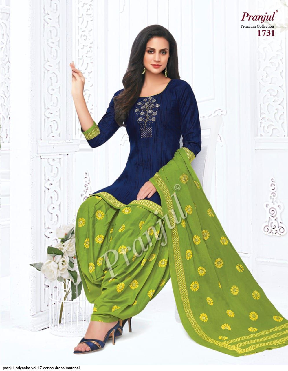 PRANJUL PRIYANKA VOL 17 COTTON DRESS MATERIAL