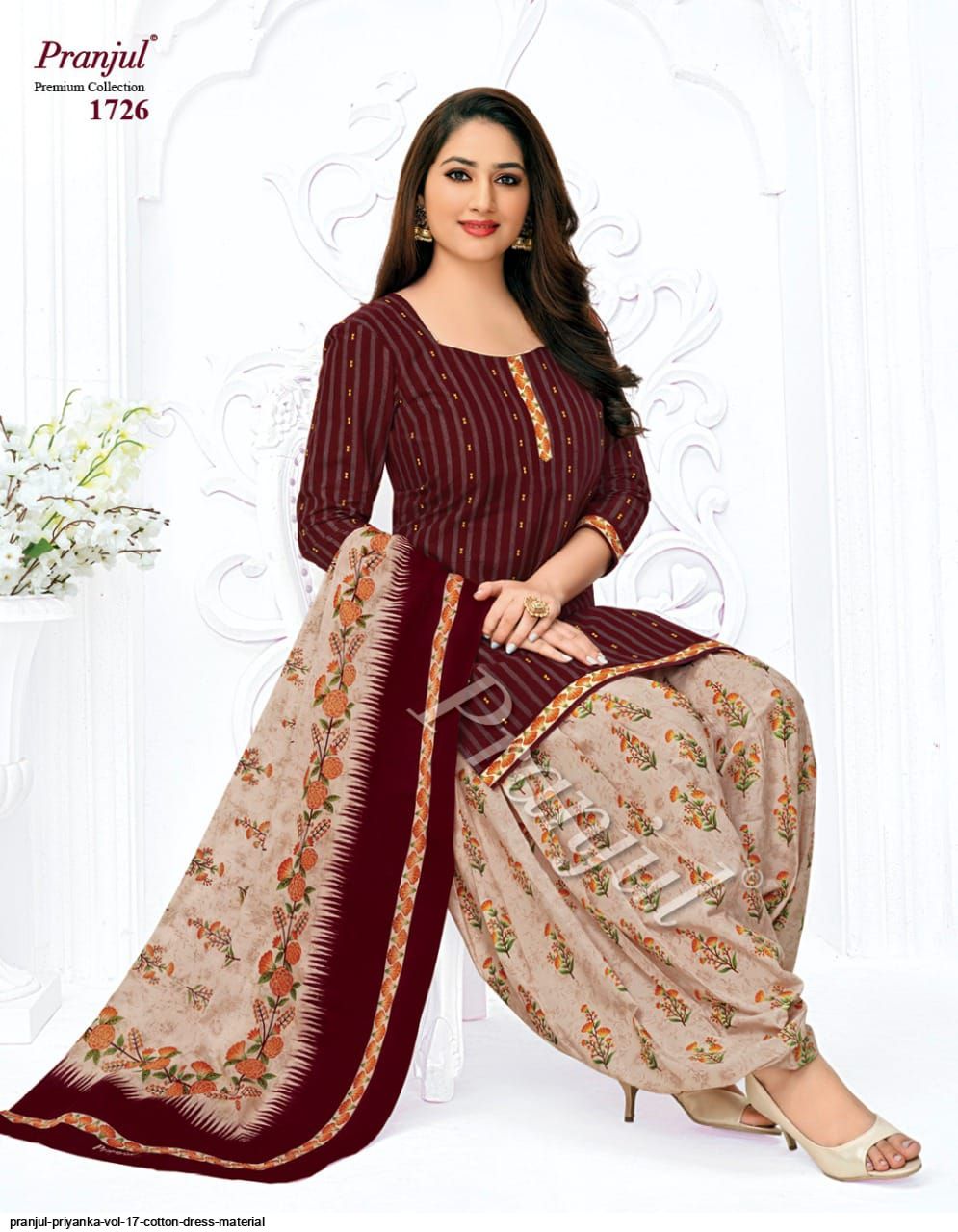 PRANJUL PRIYANKA VOL 17 COTTON DRESS MATERIAL