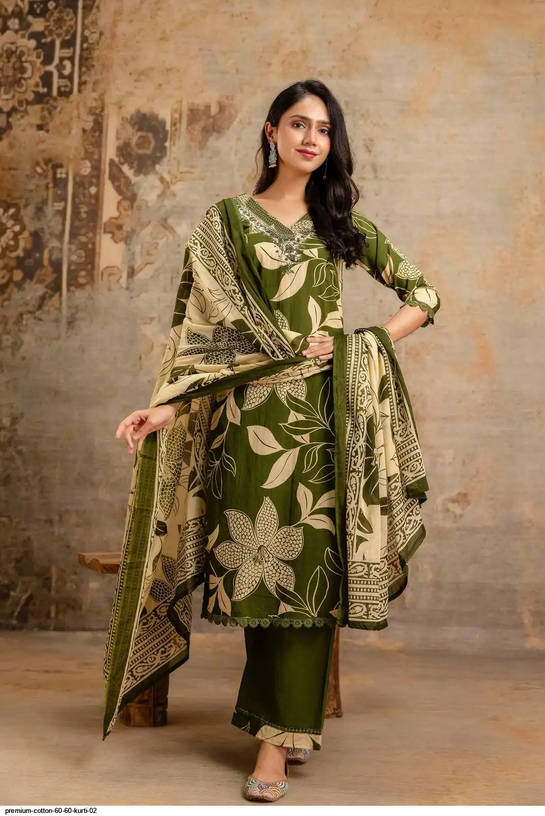 PREMIUM COTTON 60 60 KURTI 02