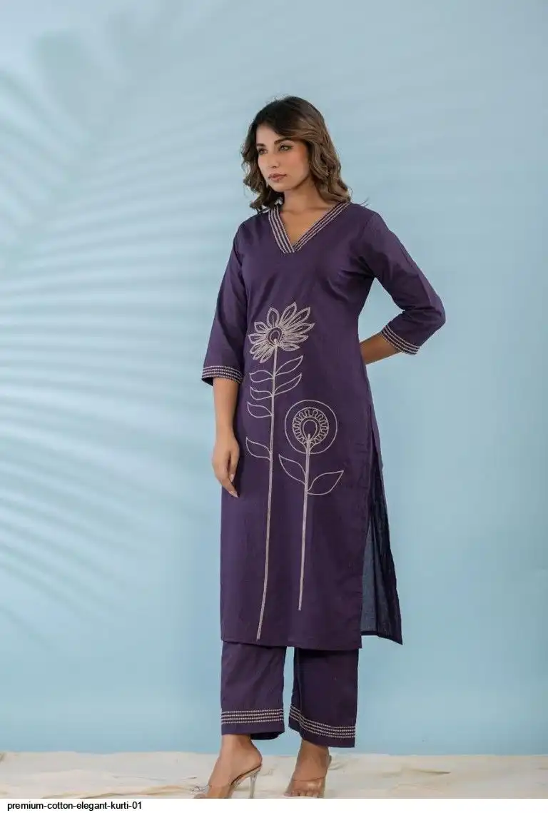 PREMIUM COTTON ELEGANT KURTI 01