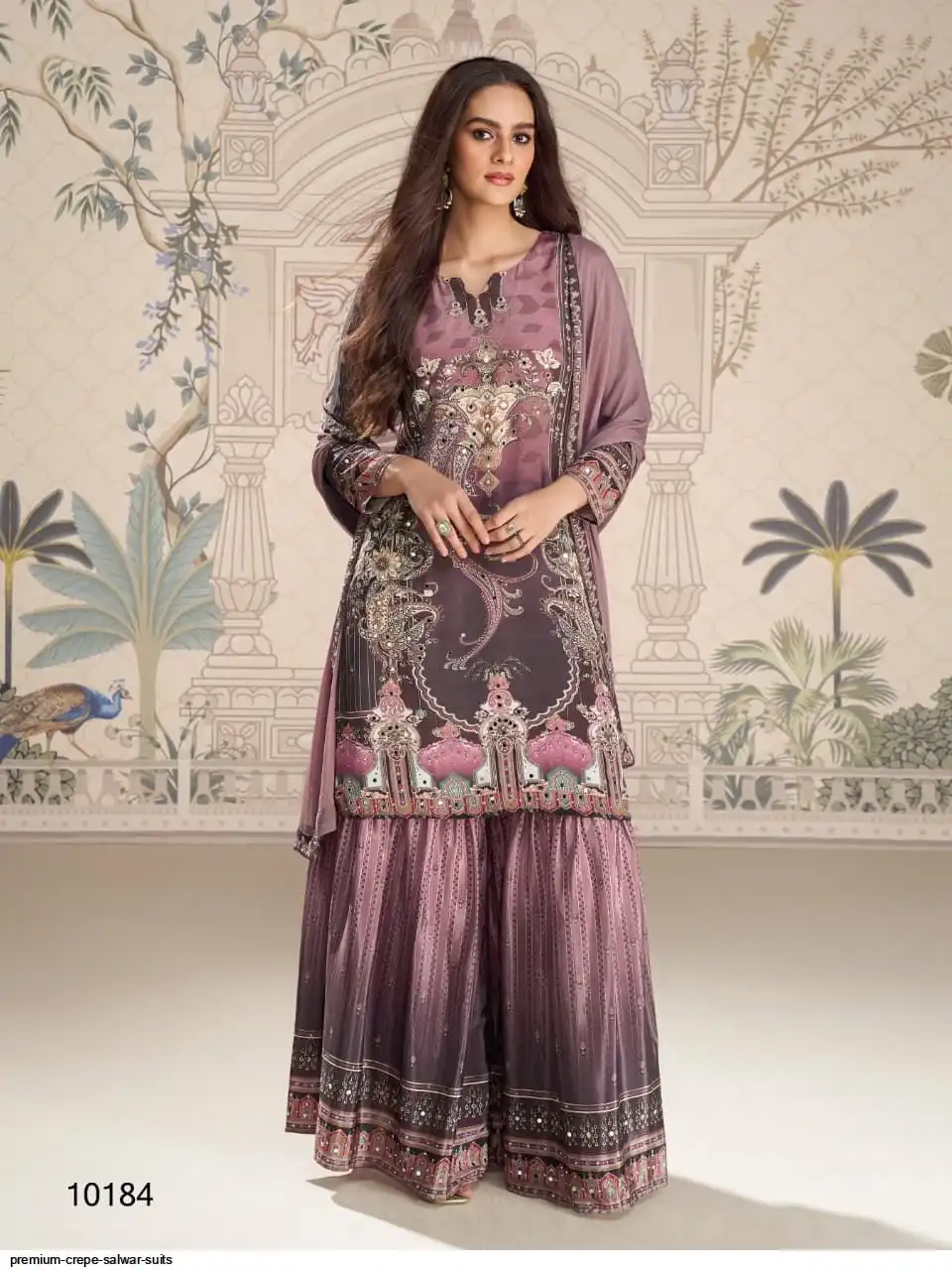 PREMIUM CREPE SALWAR SUITS D