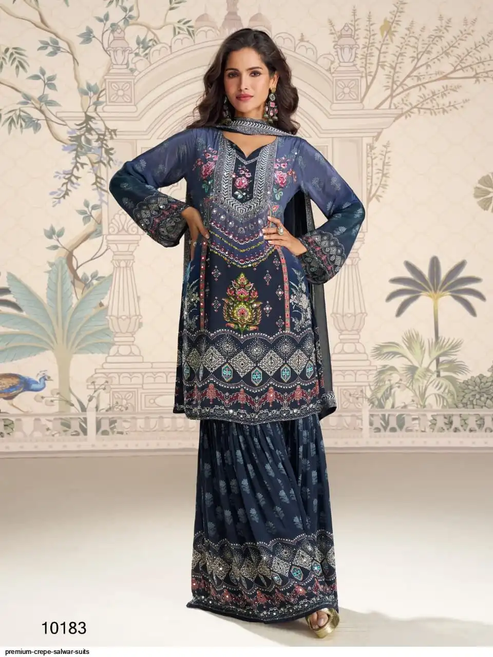 PREMIUM CREPE SALWAR SUITS B
