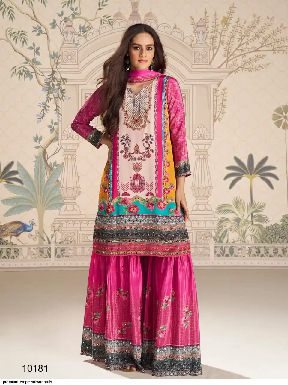 PREMIUM CREPE SALWAR SUITS C