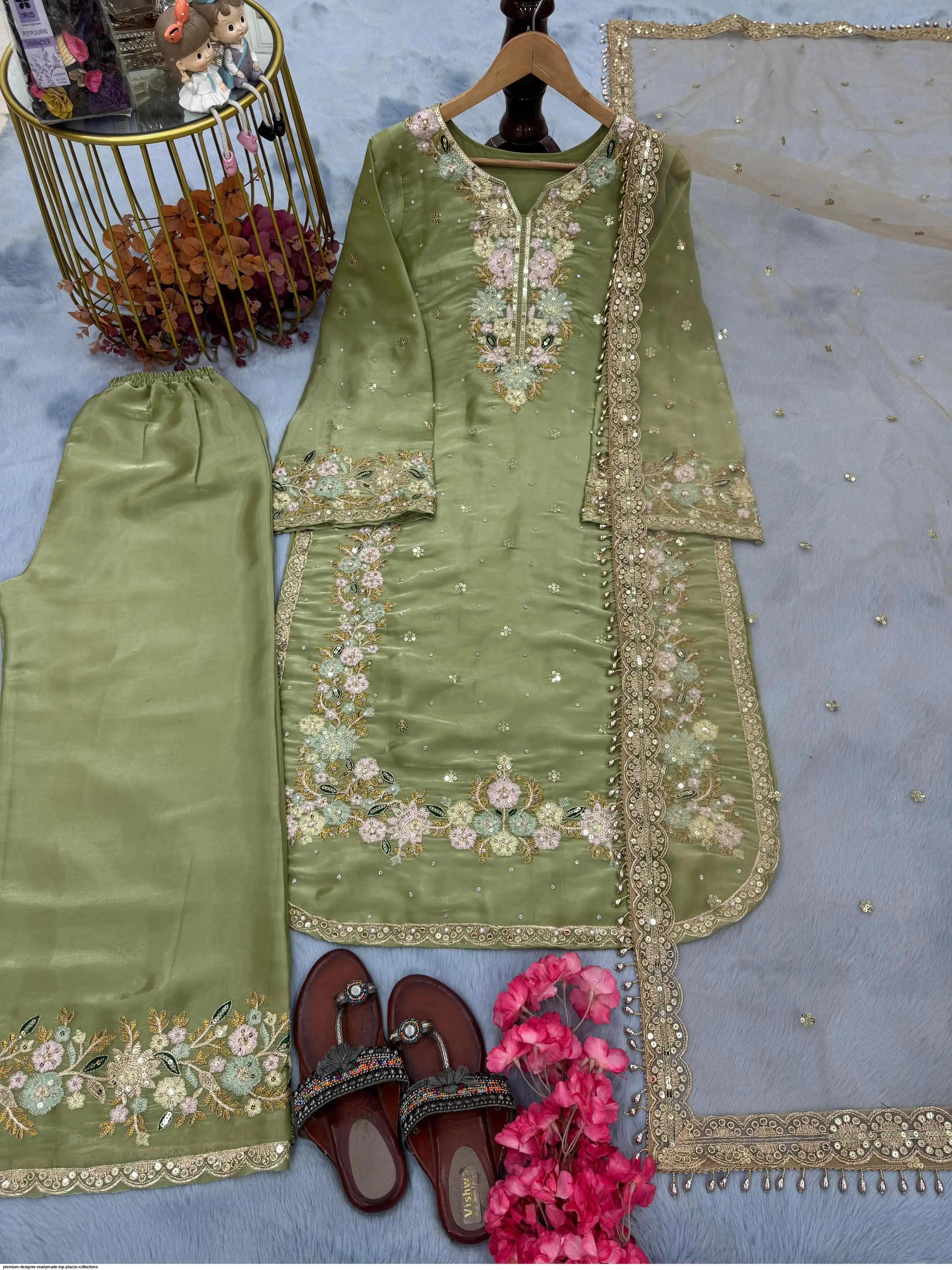 PREMIUM DESIGNER READYMADE TOP PLAZZO COLLECTIONS 2