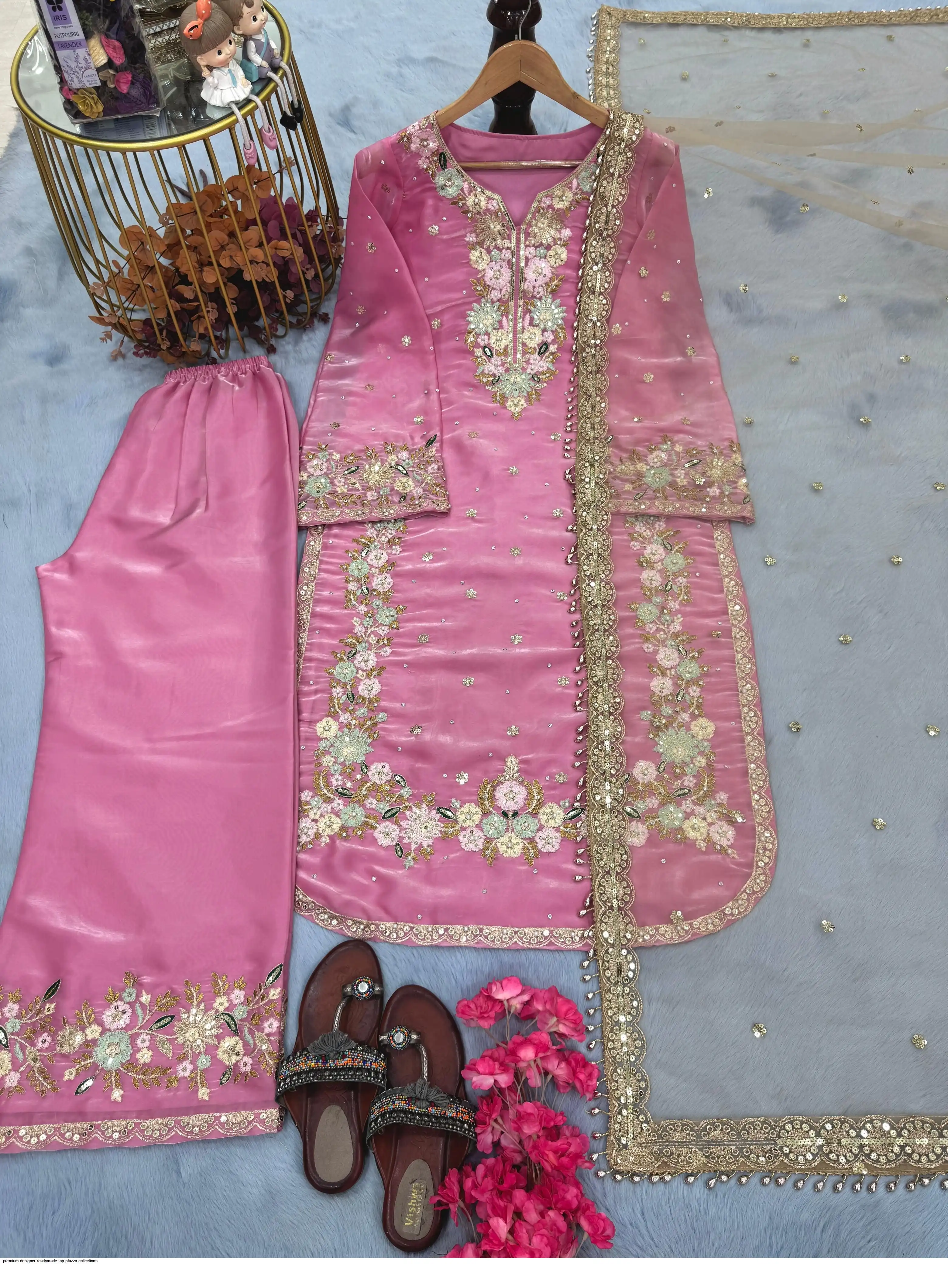 PREMIUM DESIGNER READYMADE TOP PLAZZO COLLECTIONS 4