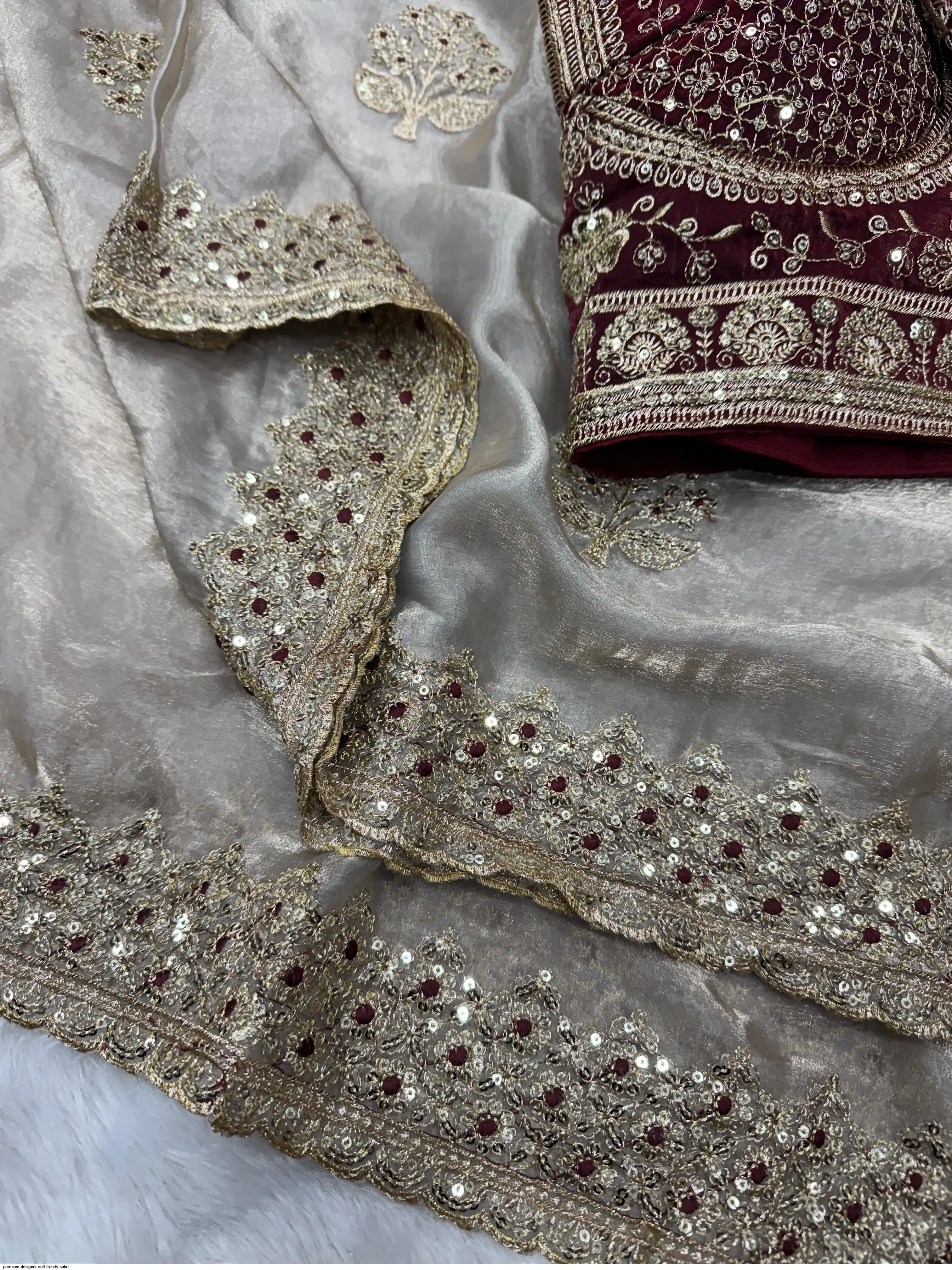 PREMIUM DESIGNER SOFT FRENDY SATIN B