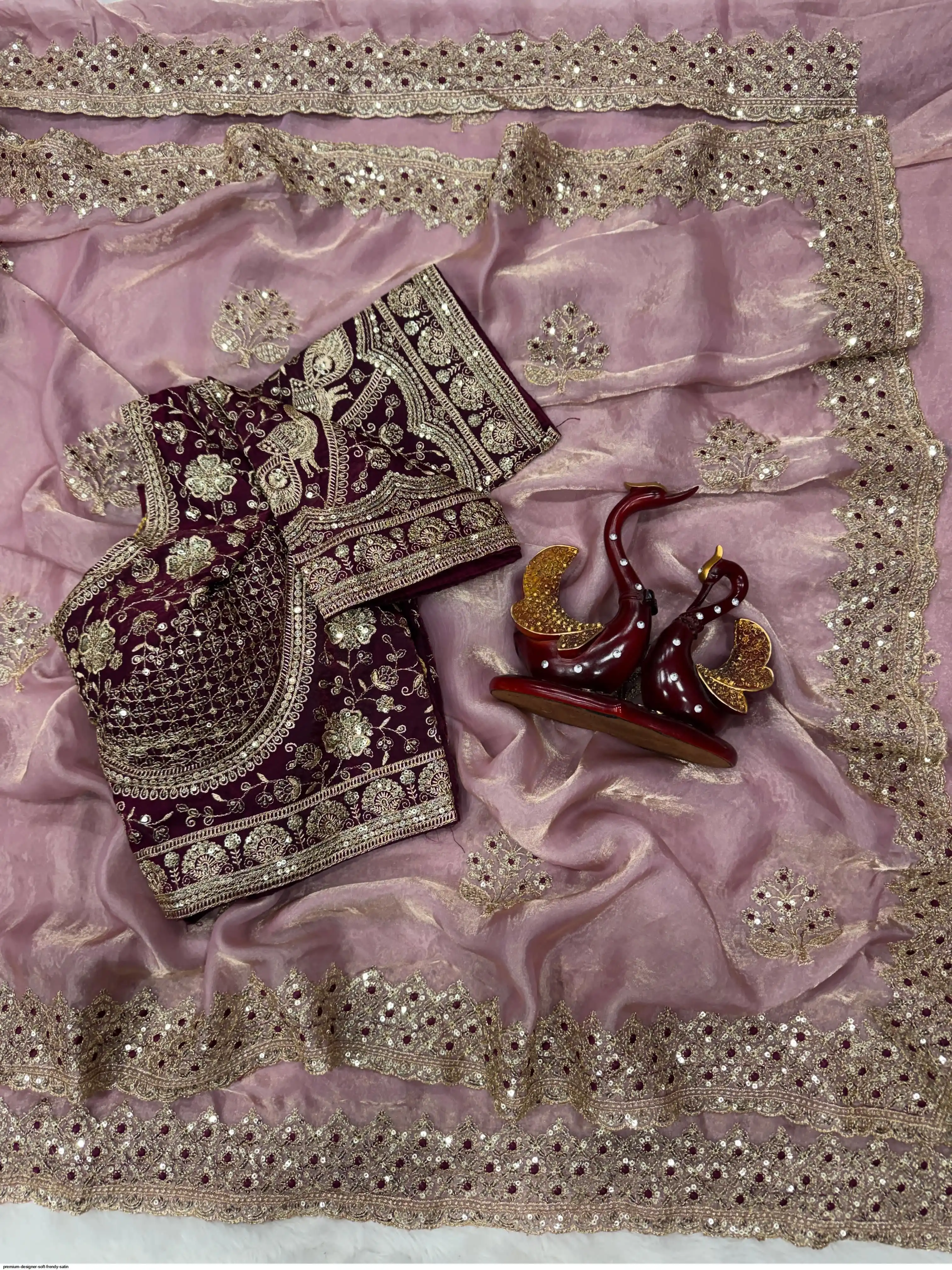 PREMIUM DESIGNER SOFT FRENDY SATIN E