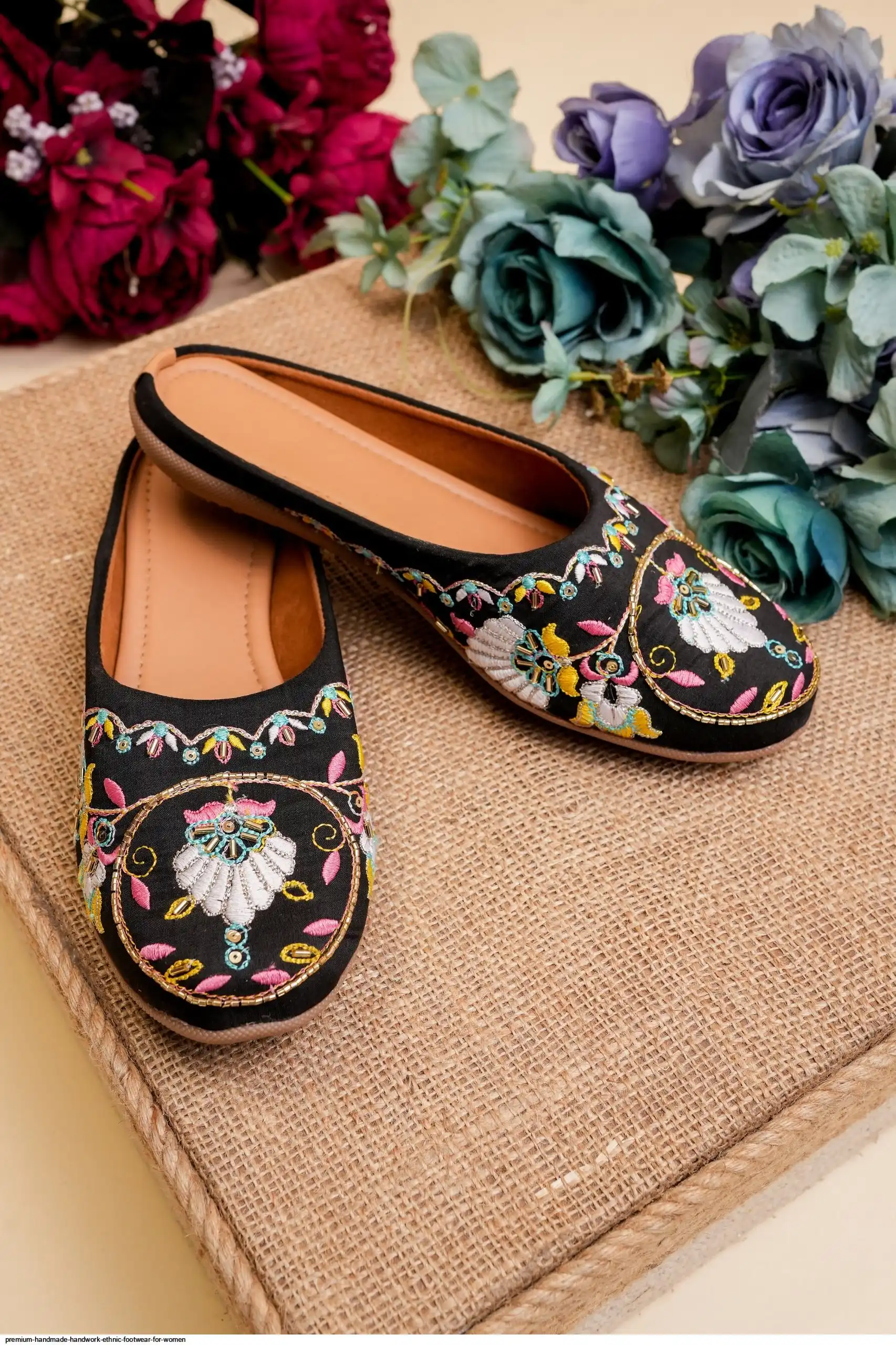 *＊maho＊* handmade Premium Handmade Handwork Ethnic Footwear for Women