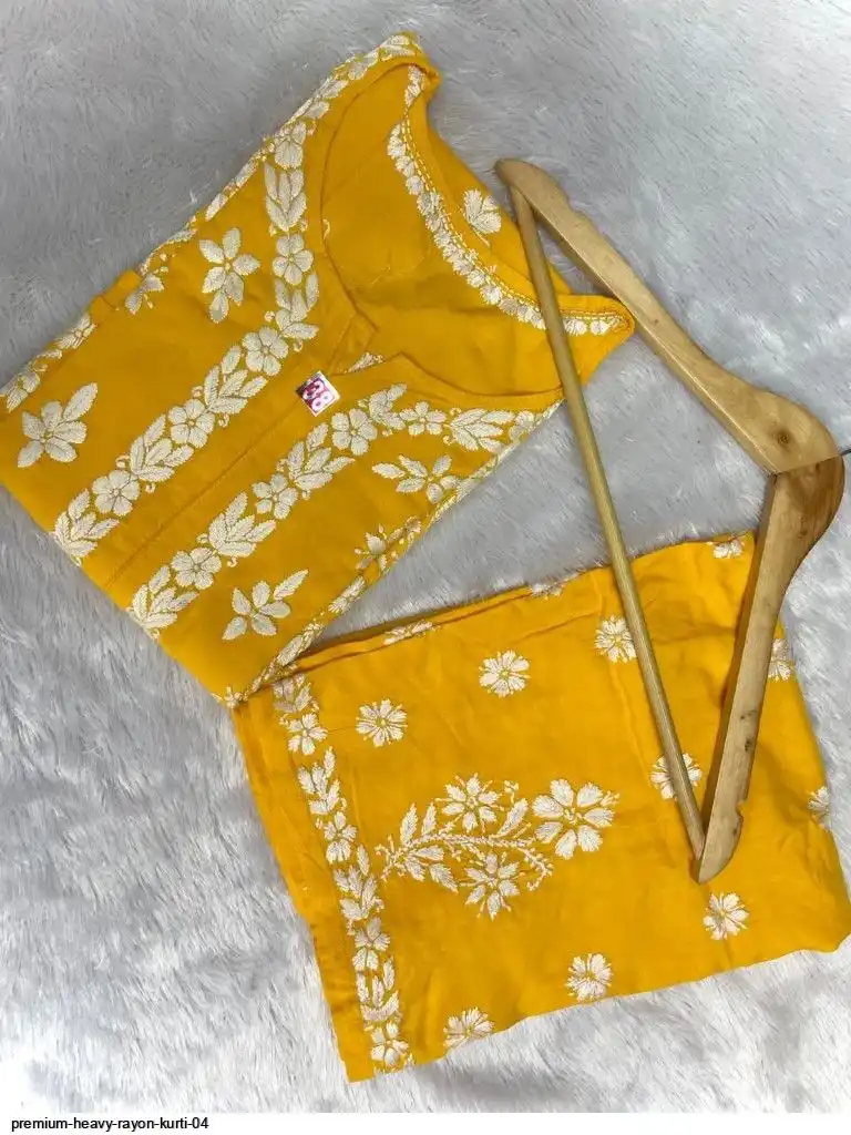 PREMIUM HEAVY RAYON KURTI 04