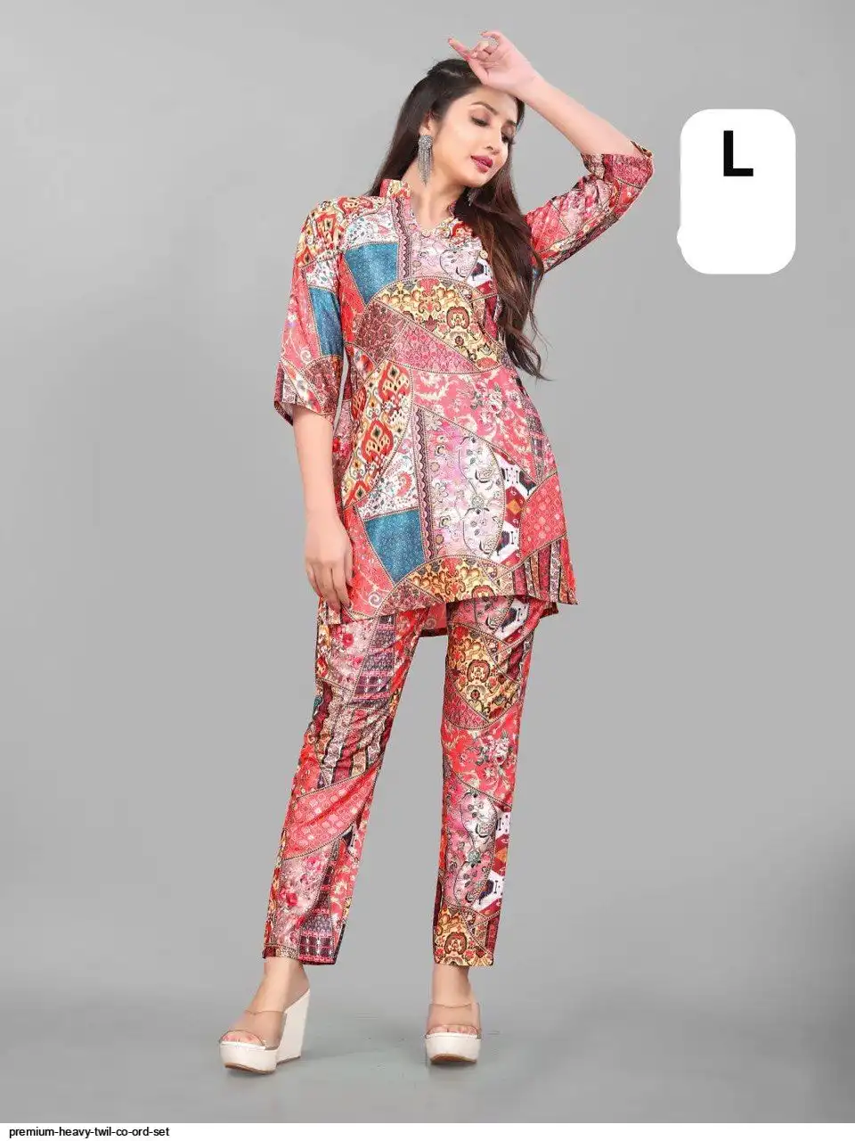 PREMIUM HEAVY TWIL CO ORD SET 4