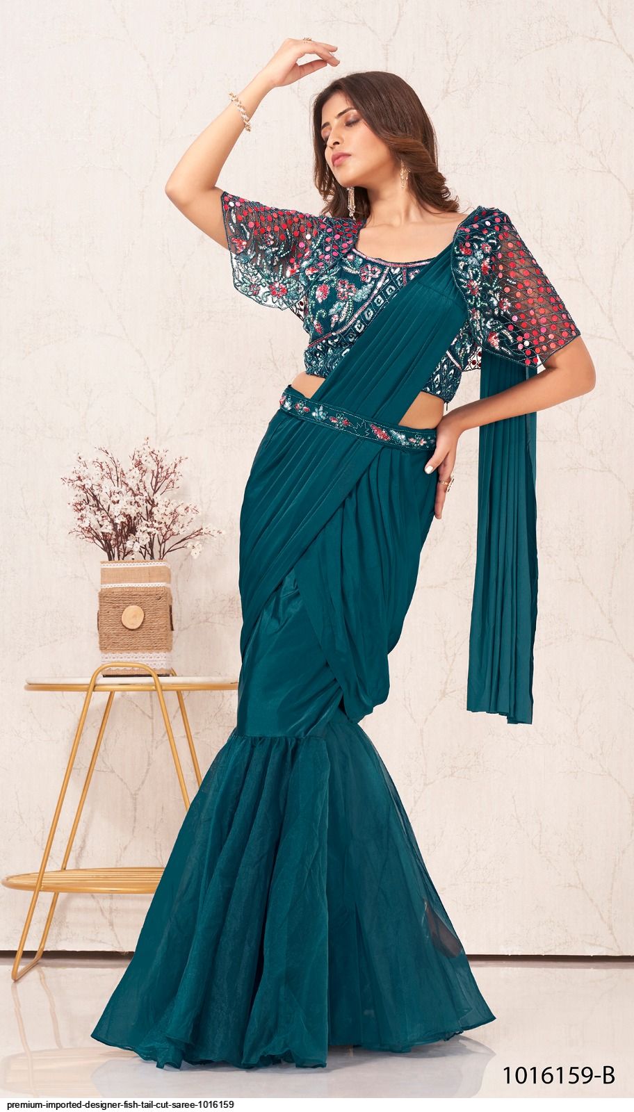 Explore Heavy Embroidered Work Blouses with Designer Sarees