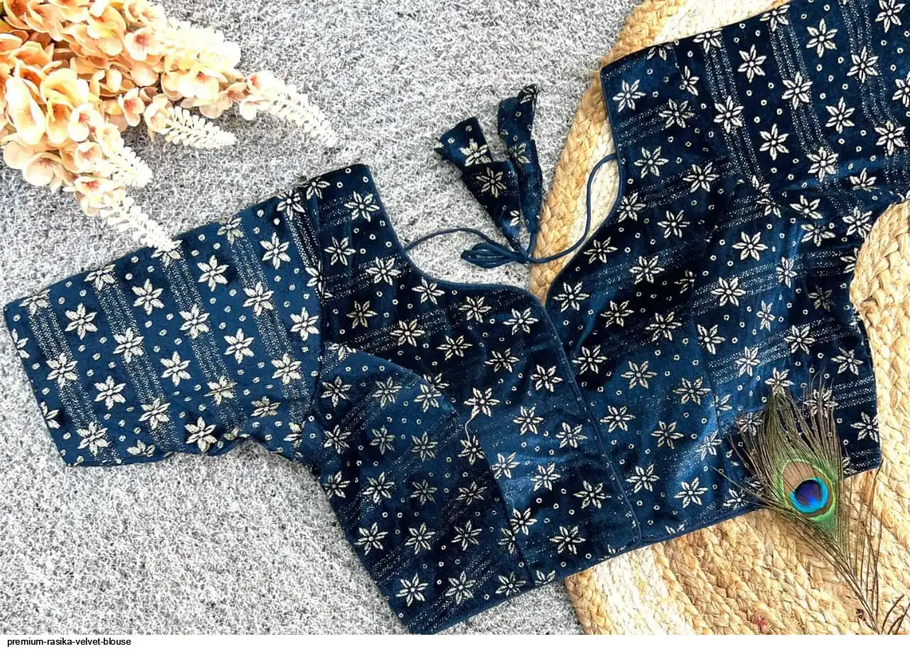 PREMIUM RASIKA VELVET BLOUSE G