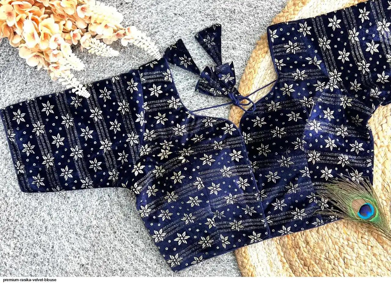 PREMIUM RASIKA VELVET BLOUSE B