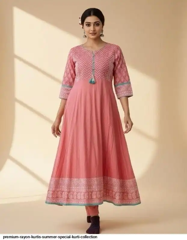 PREMIUM RAYON KURTIS SUMMER SPECIAL KURTI COLLECTION 3