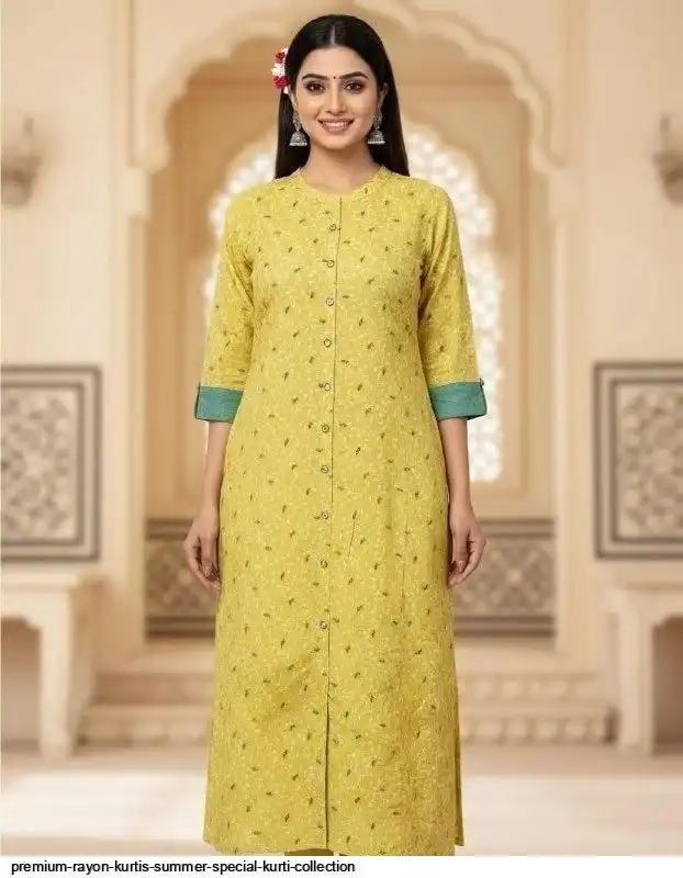 PREMIUM RAYON KURTIS SUMMER SPECIAL KURTI COLLECTION 4