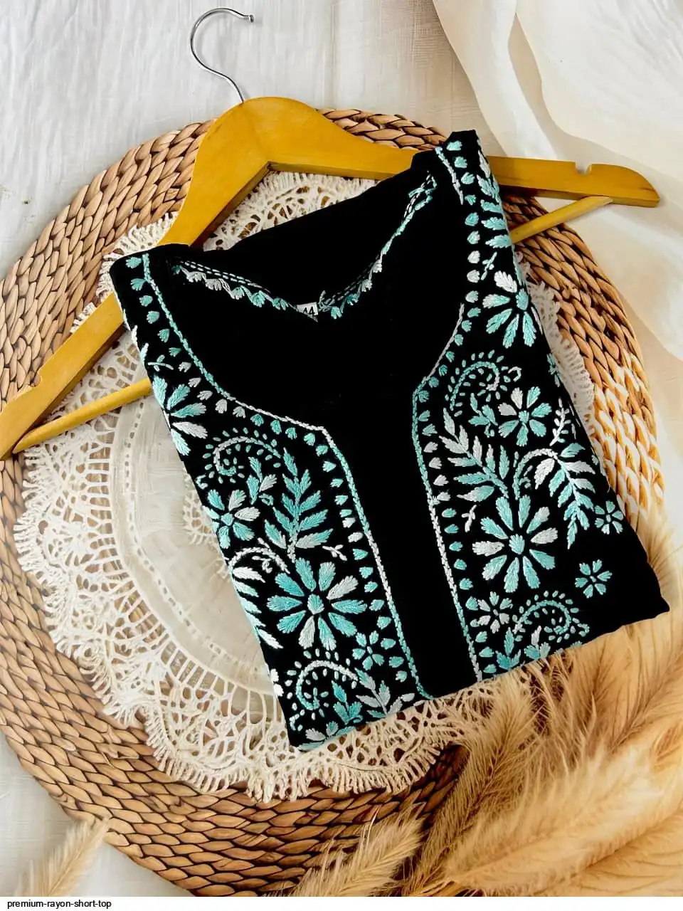 PREMIUM RAYON SHORT TOP B
