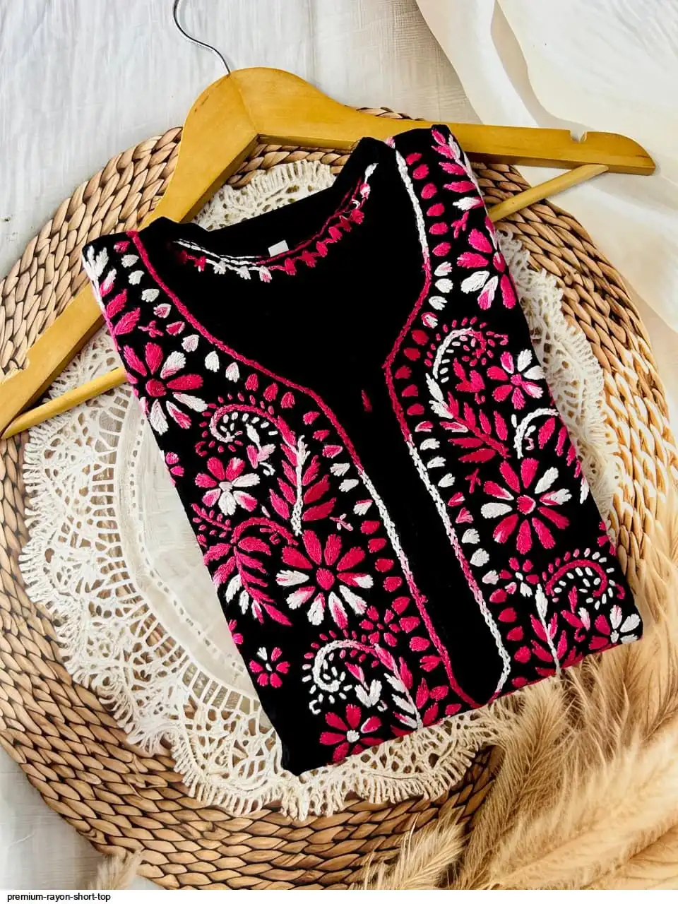 PREMIUM RAYON SHORT TOP D