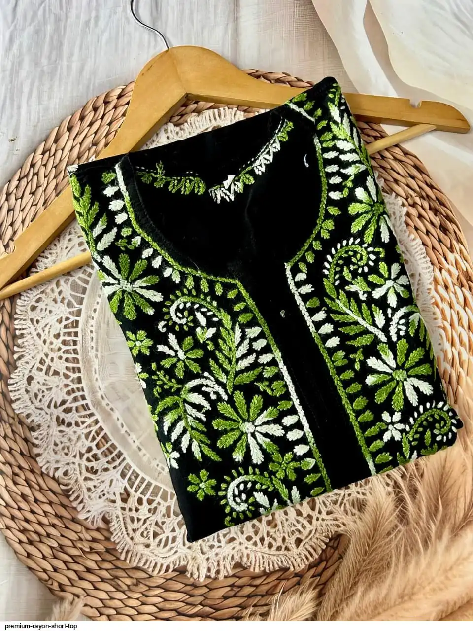 PREMIUM RAYON SHORT TOP C