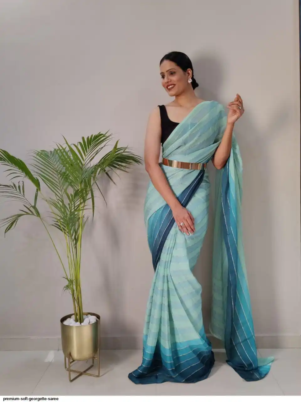 PREMIUM SOFT GEORGETTE SAREE 6