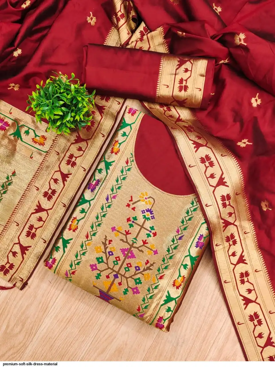 paper silk dress materials Premium Soft Silk Dress Material