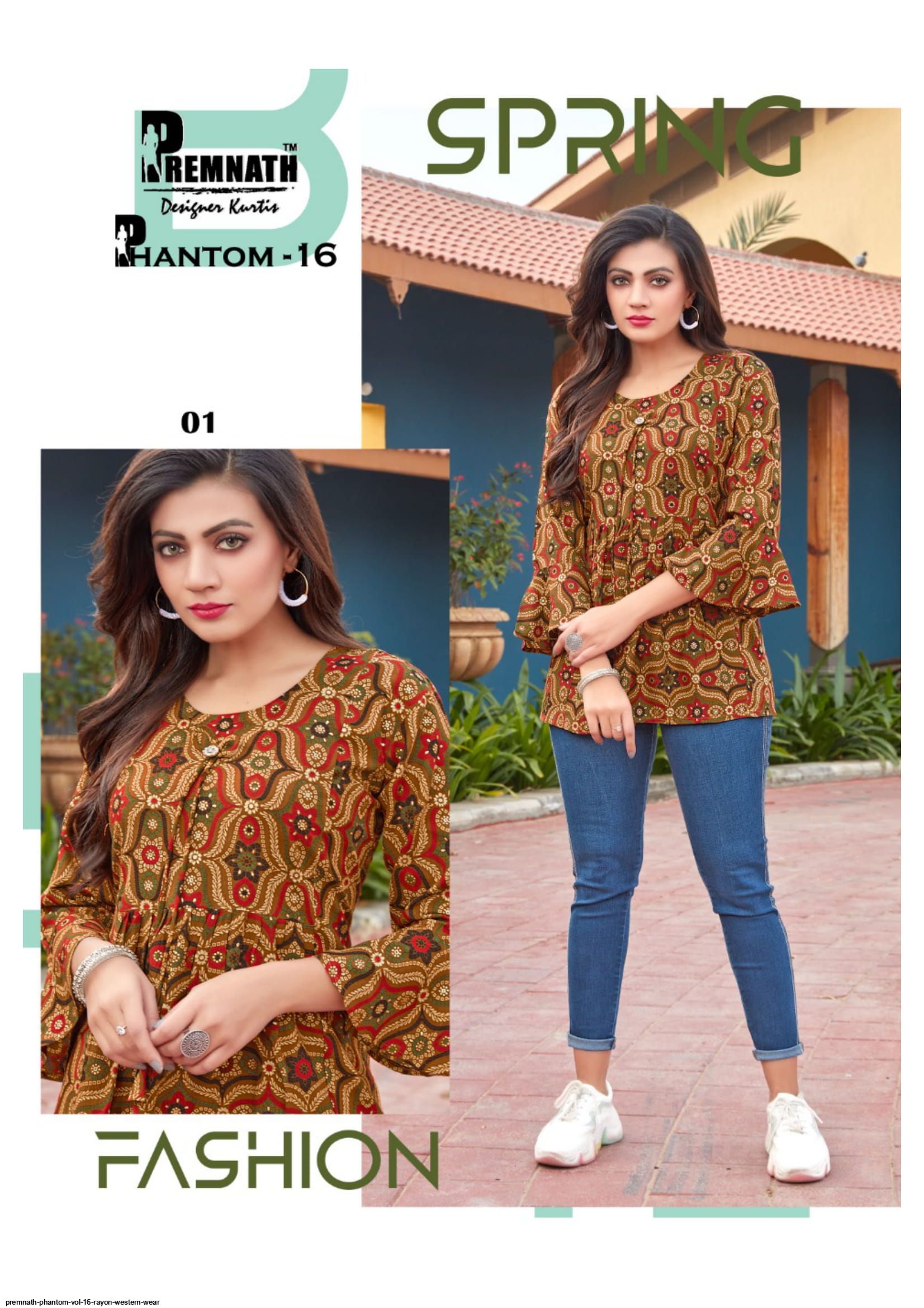 PREMNATH PHANTOM VOL 16 RAYON WESTERN WEAR