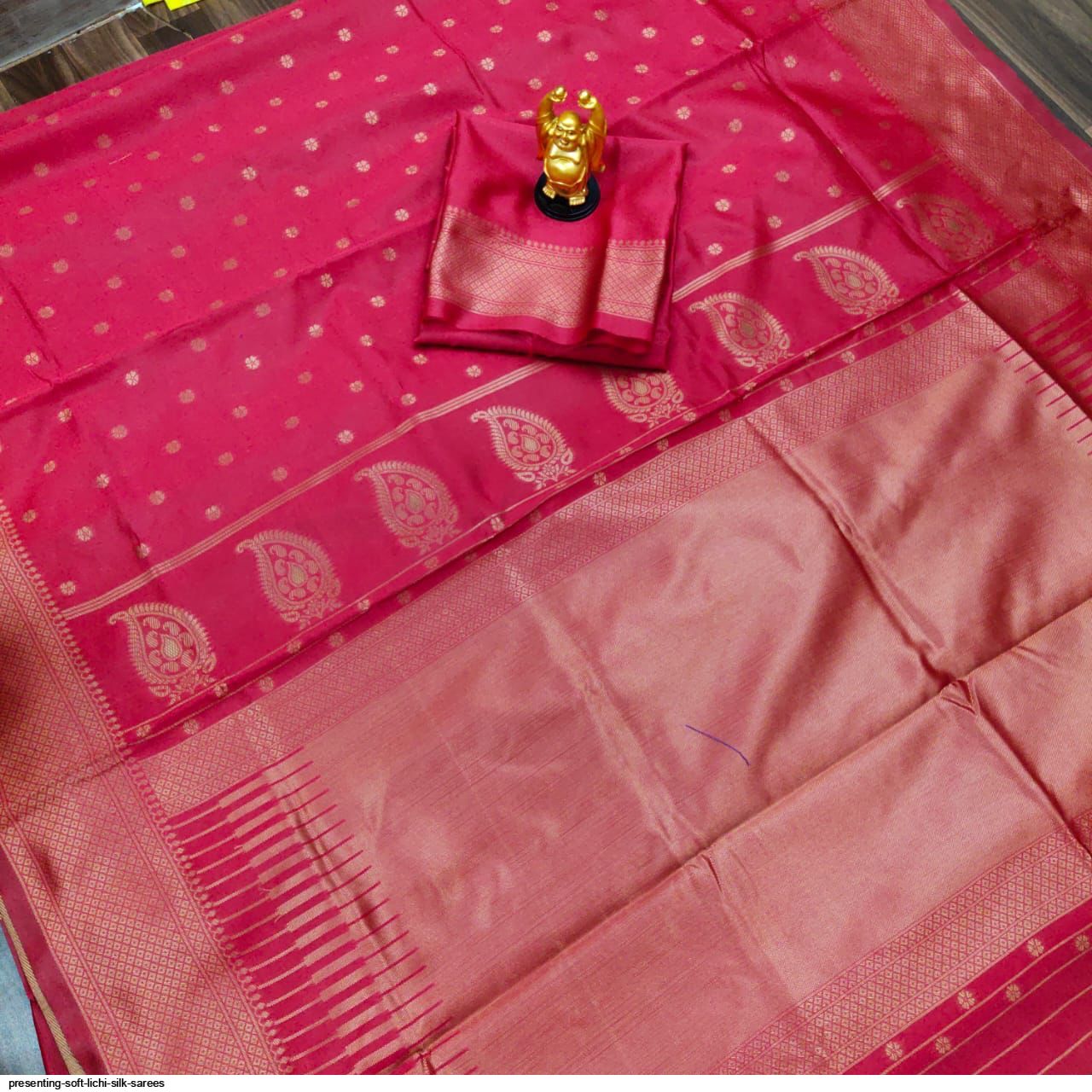 PRESENTING SOFT LICHI SILK SAREES C