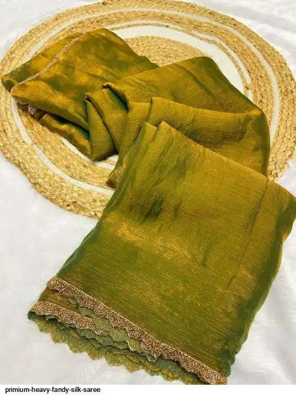 PRIMIUM HEAVY FANDY SILK SAREE 12