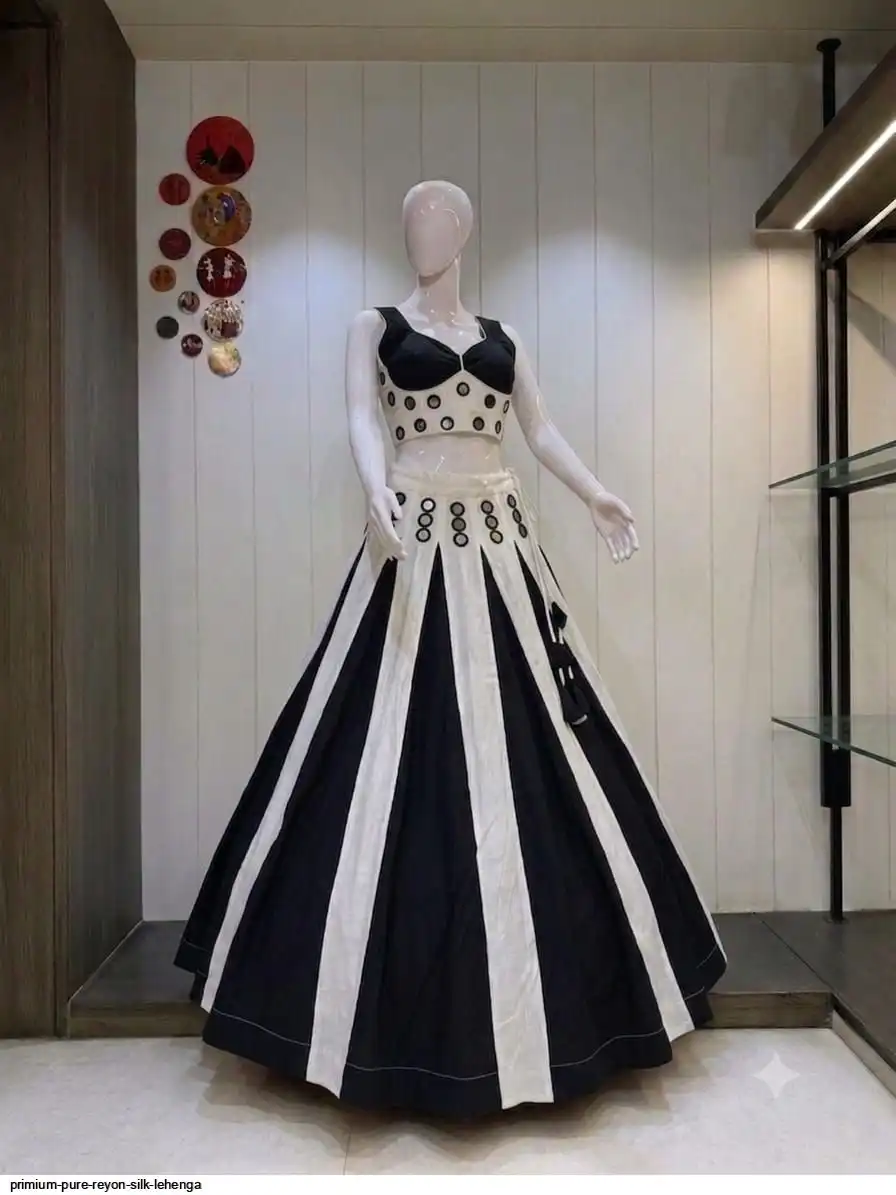 PRIMIUM PURE REYON SILK LEHENGA 4