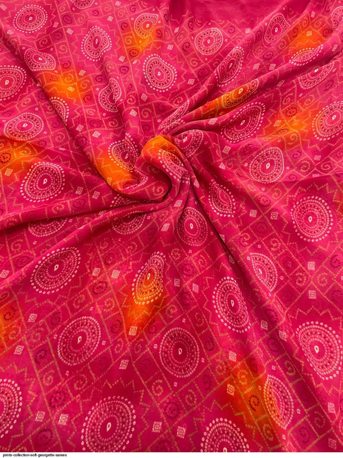 PRINTS COLLECTION SOFT GEORGETTE SAREES
