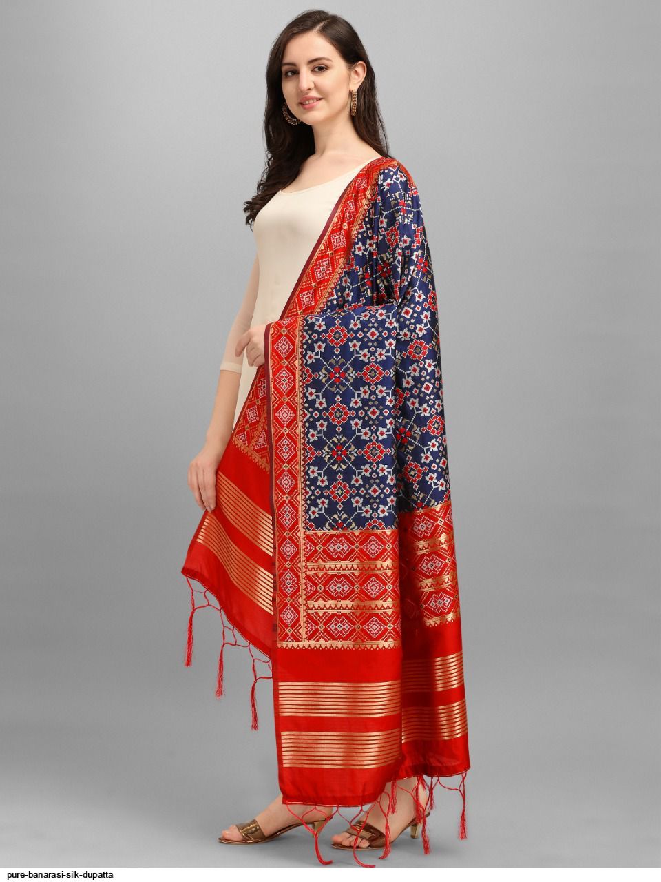 PURE BANARASI SILK DUPATTA G