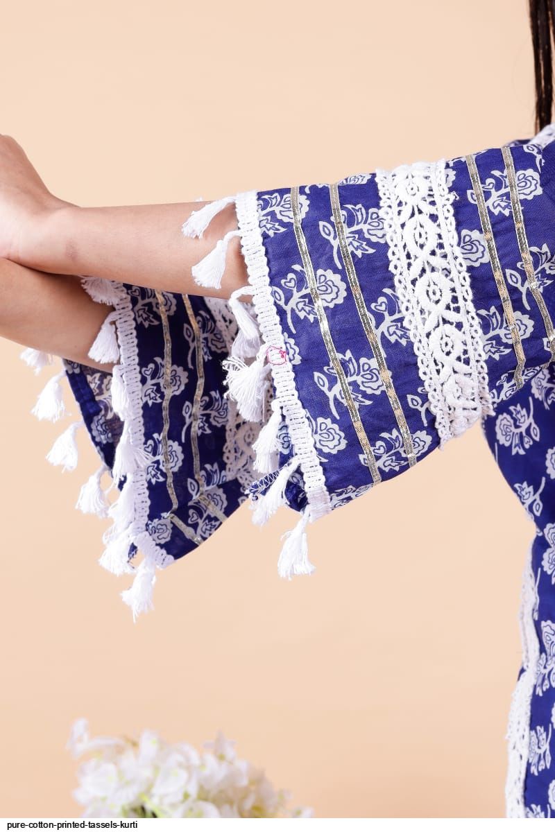 Aggregate more than 90 fancy tassel kurti design  thtantai2