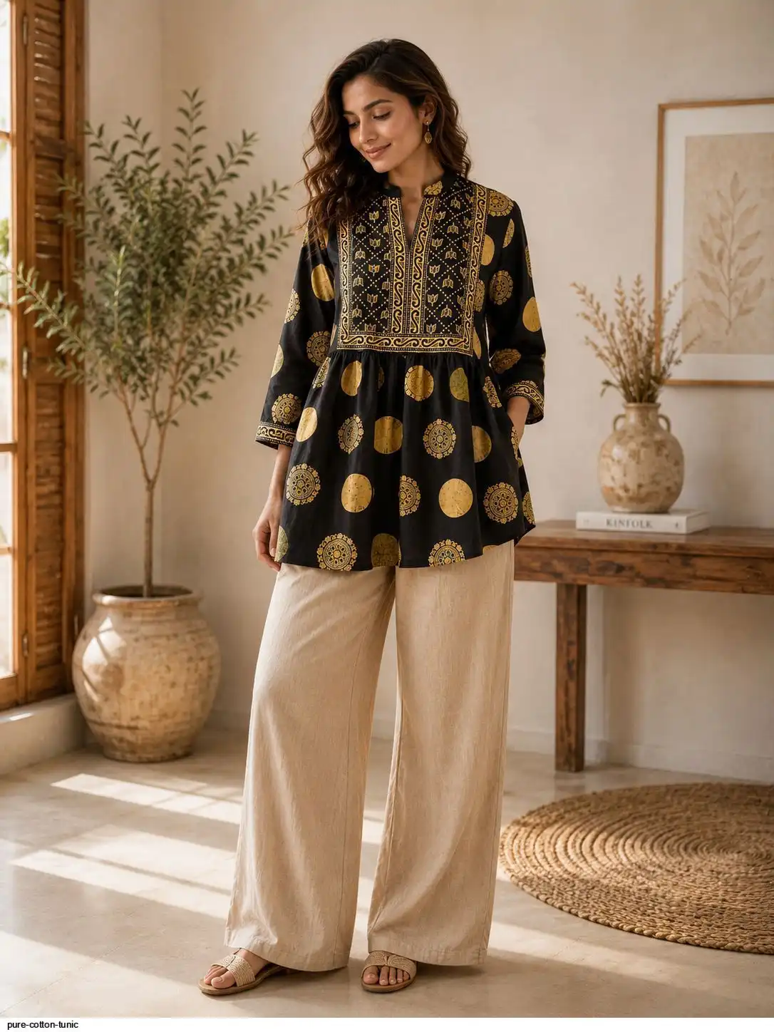 PURE COTTON TUNIC B