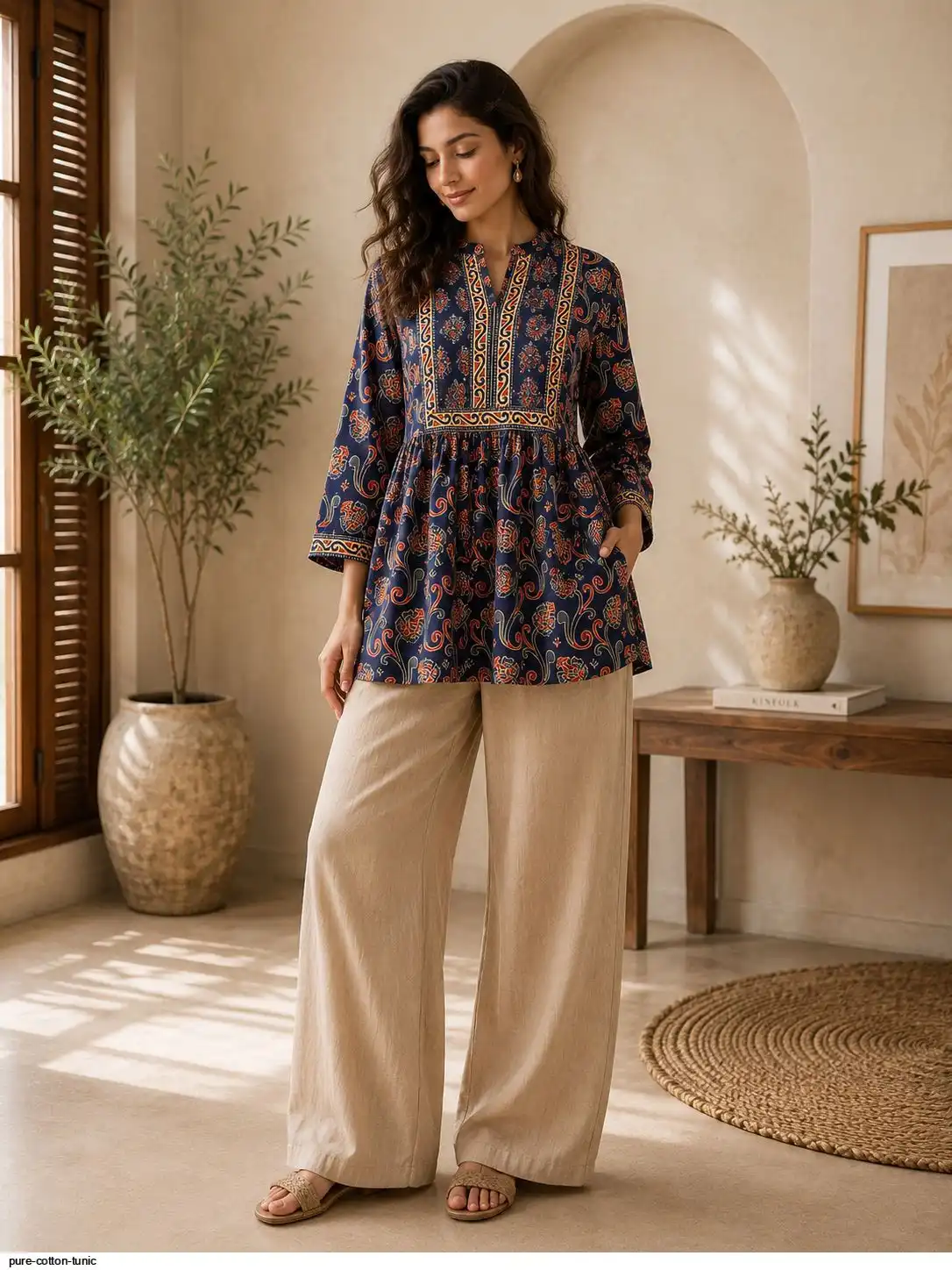 PURE COTTON TUNIC G
