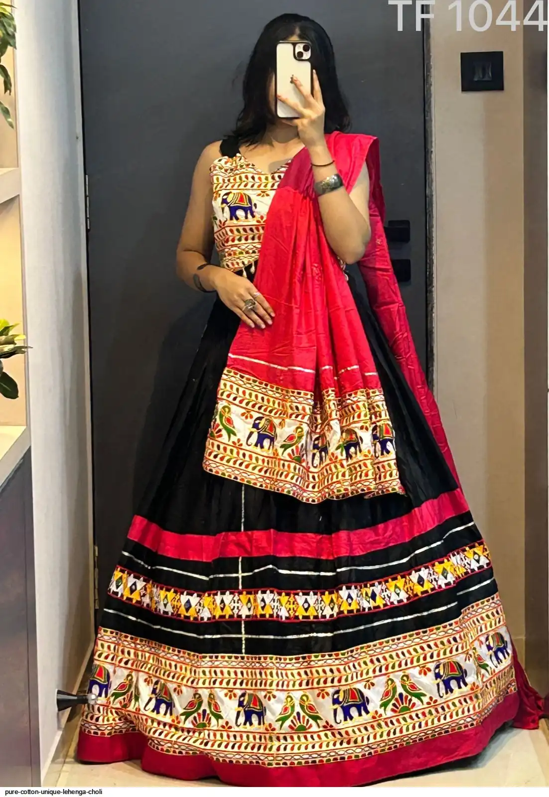 PURE COTTON UNIQUE LEHENGA CHOLI 3