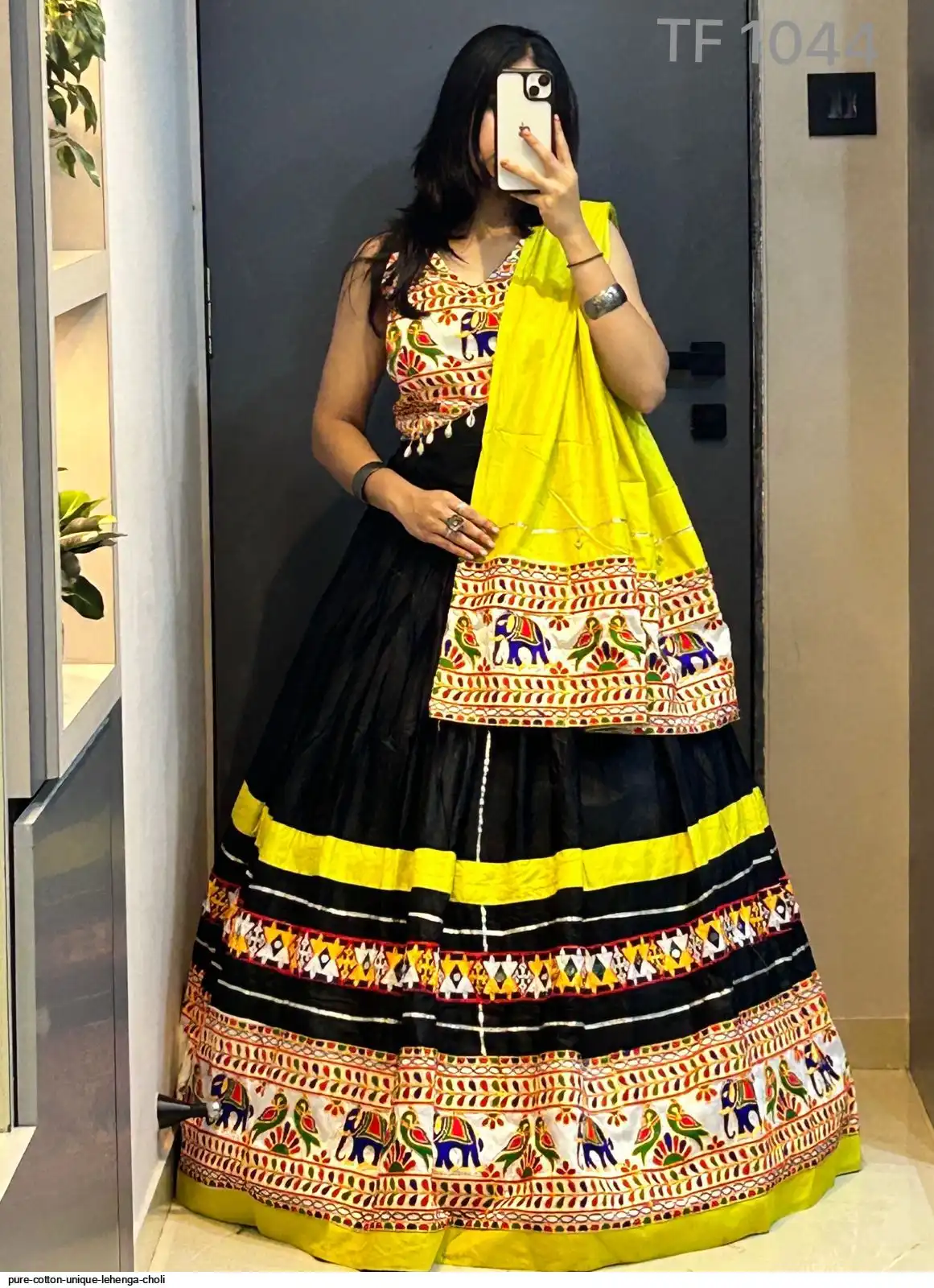 PURE COTTON UNIQUE LEHENGA CHOLI 1