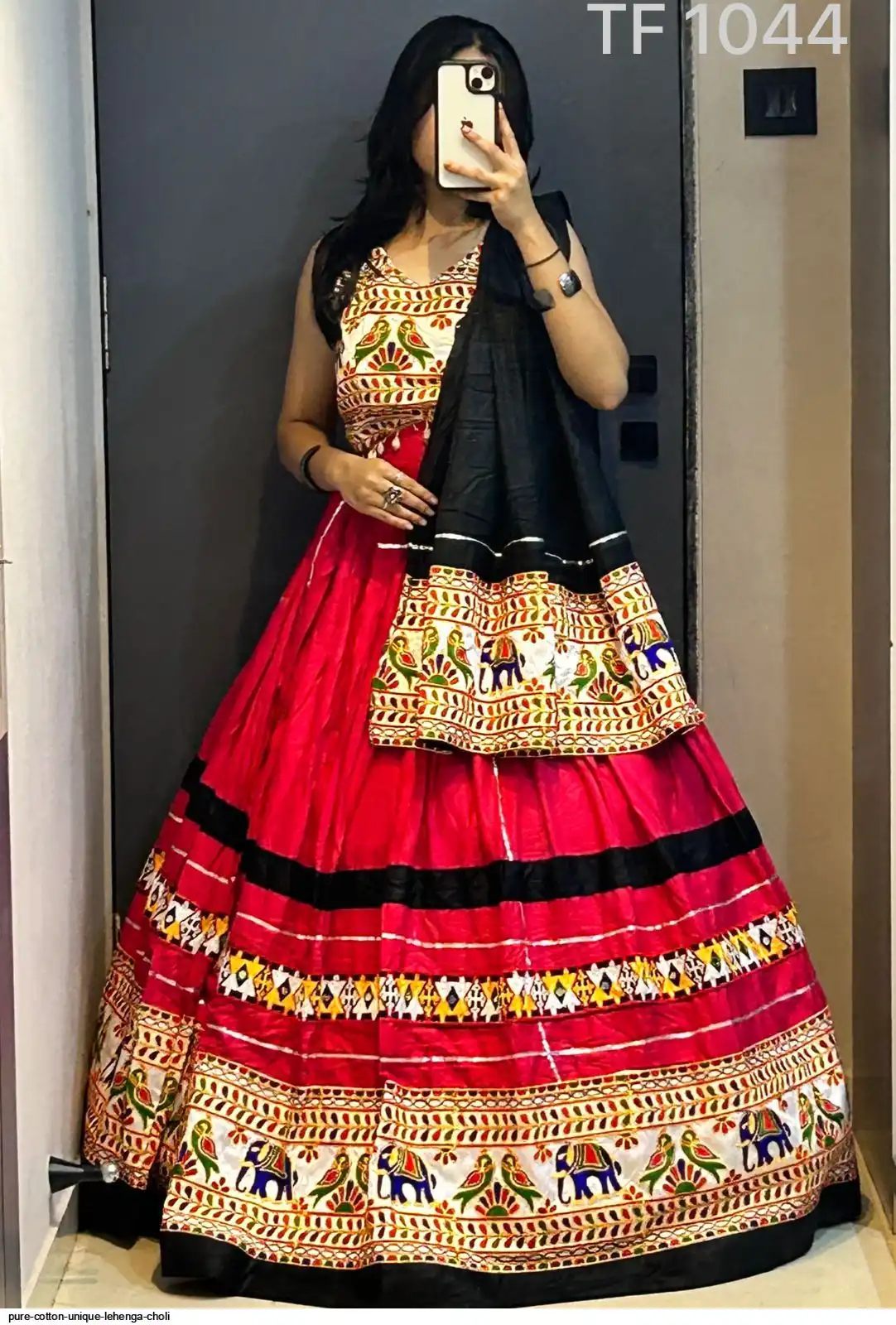 PURE COTTON UNIQUE LEHENGA CHOLI 2