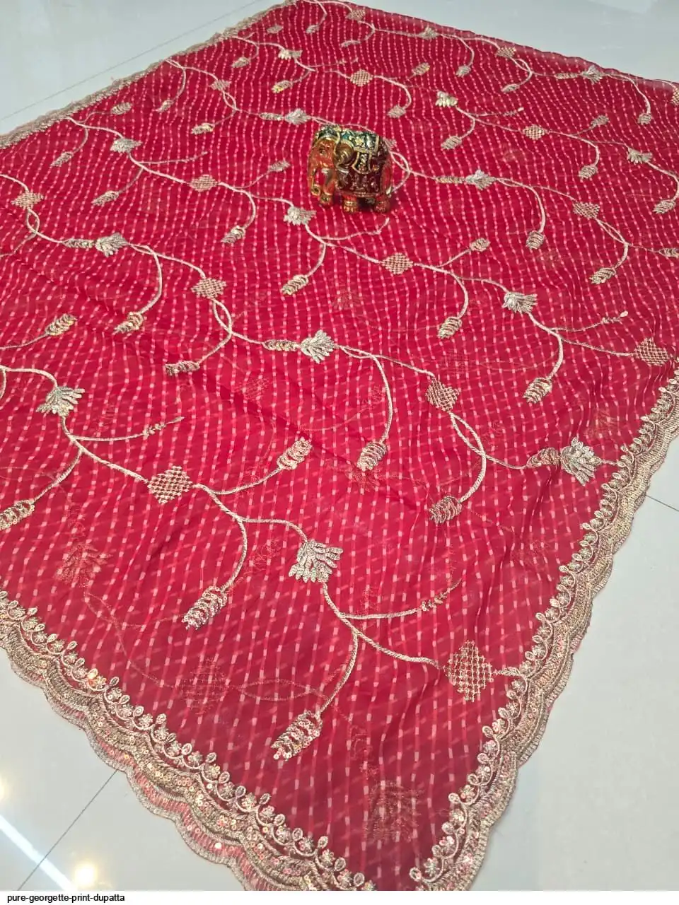PURE GEORGETTE PRINT DUPATTA 3