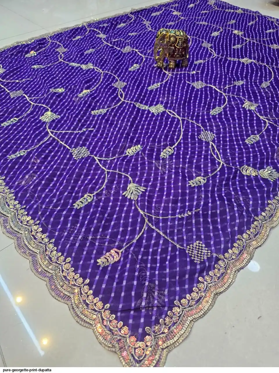 PURE GEORGETTE PRINT DUPATTA 4