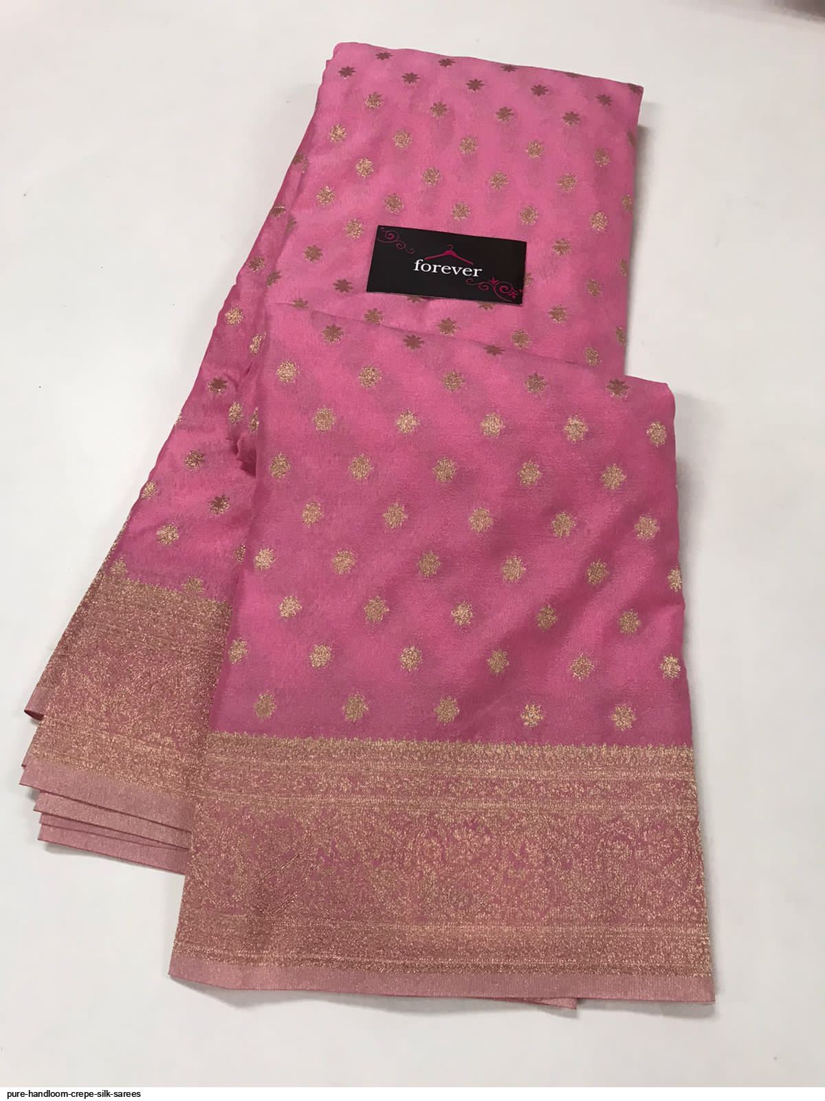 Pure handloom crepe silk sarees