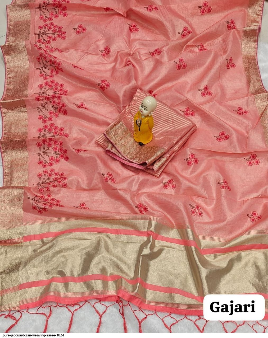 Embroidered Jacquard Zari main image 1