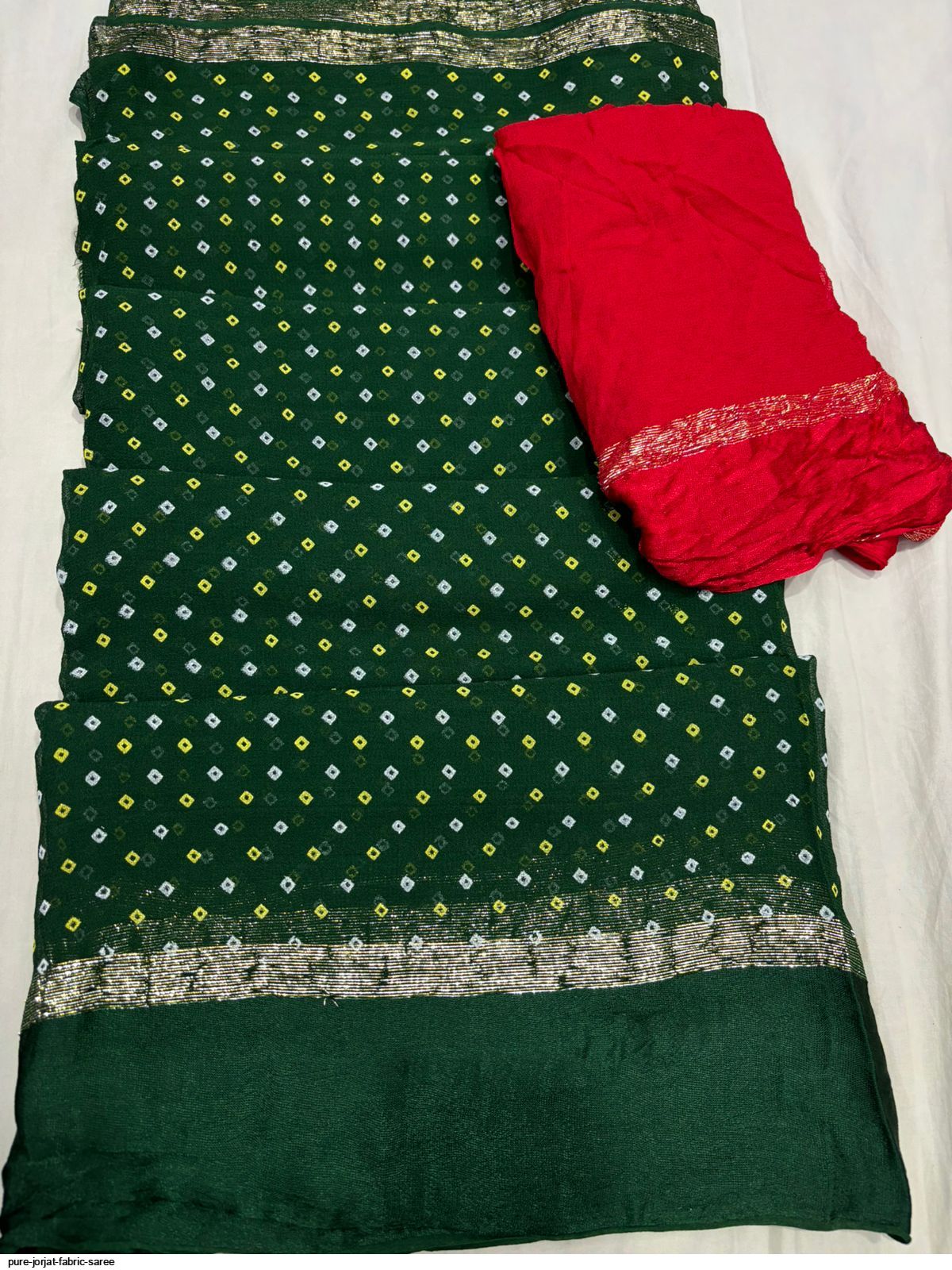 PURE JORJAT FABRIC SAREE K