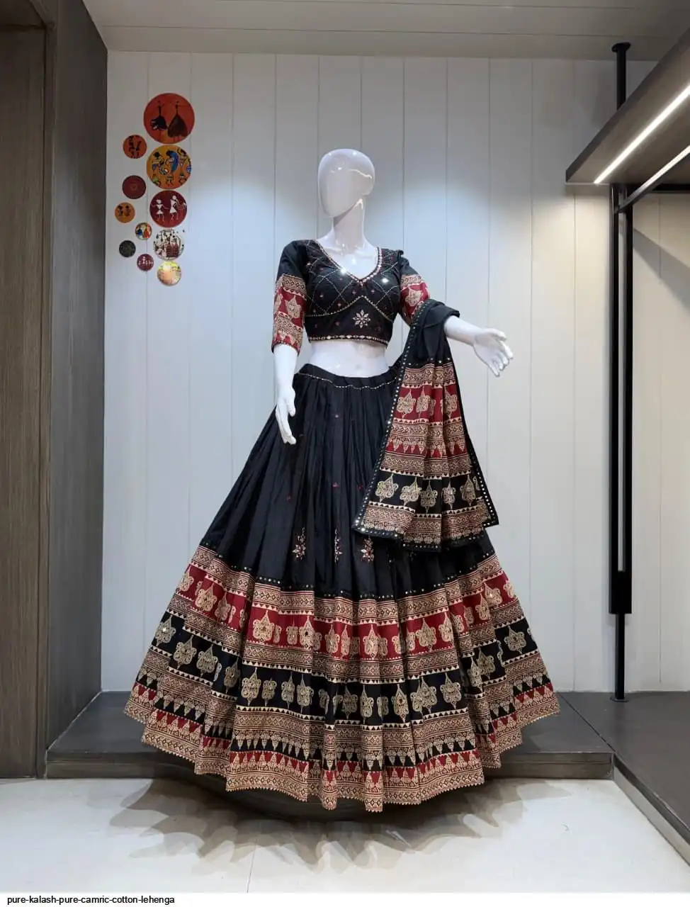 PURE KALASH PURE CAMRIC COTTON LEHENGA 2