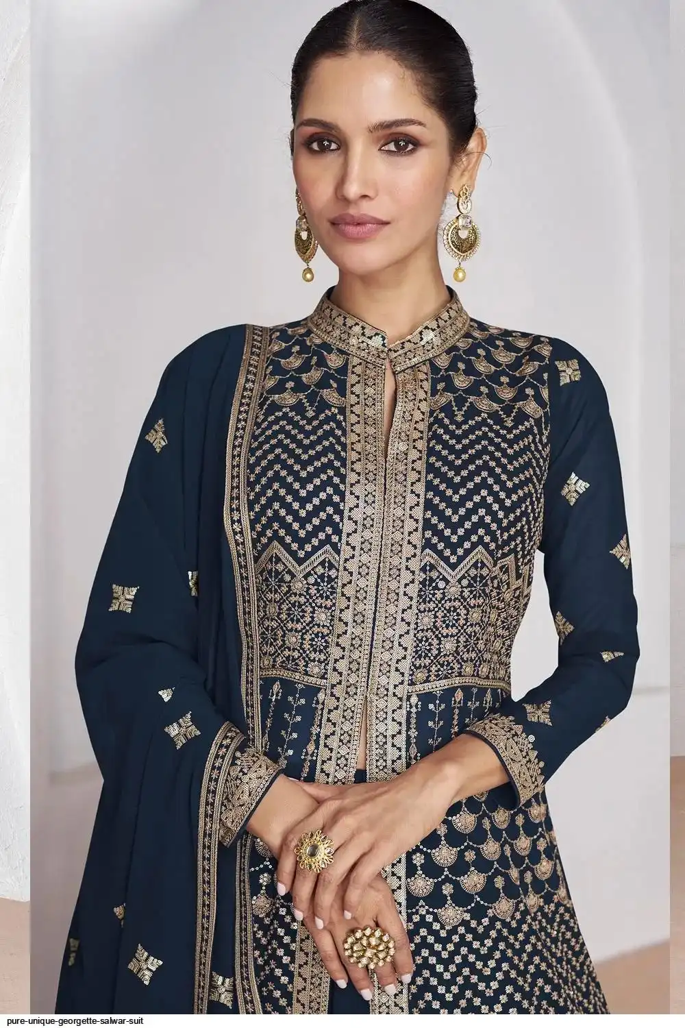 PURE UNIQUE GEORGETTE SALWAR SUIT