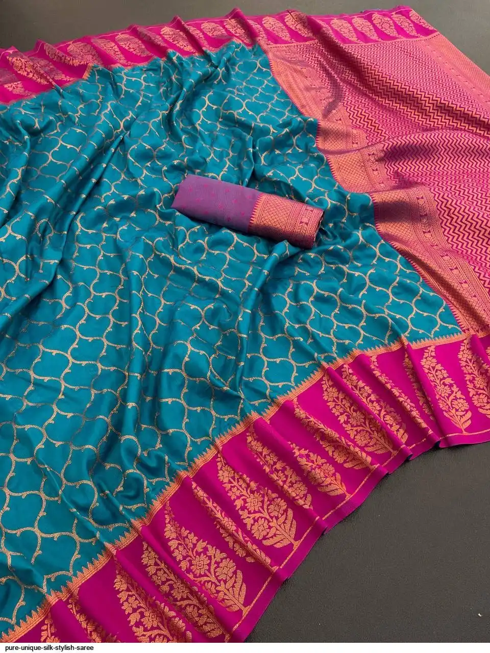 PURE UNIQUE SILK STYLISH SAREE